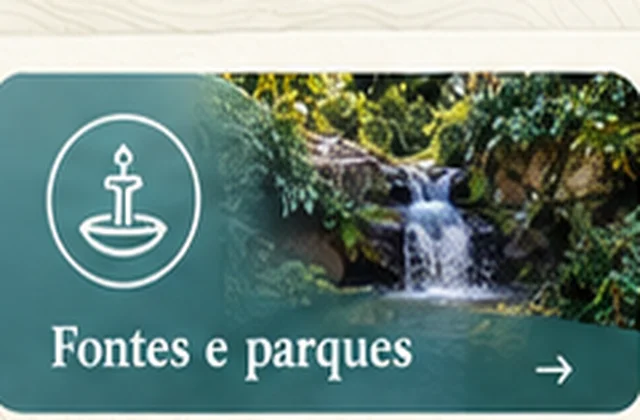 Fonte e parque em Águas da Prata